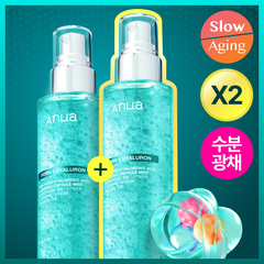 Anua PDRN Hyaluronic Acid Hydrating Capsule Mist Set 100ml × 2