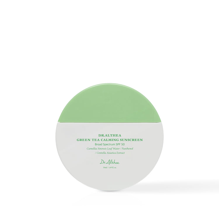 Dr. Althea Green Tea Calming Sunscreen 50ml – product tube – Korean skincare in Pakistan