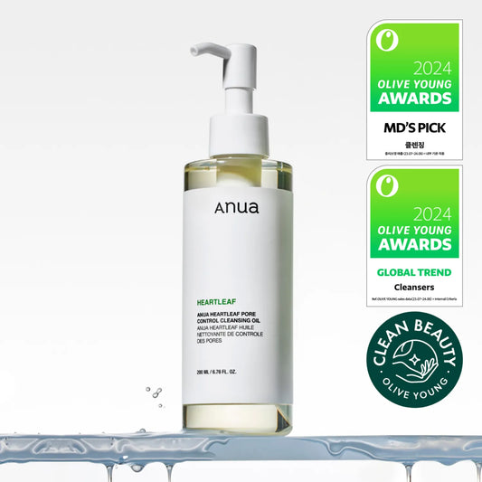 Anua Heartleaf Pore Control Cleansing Oil 200ml (New Stock)