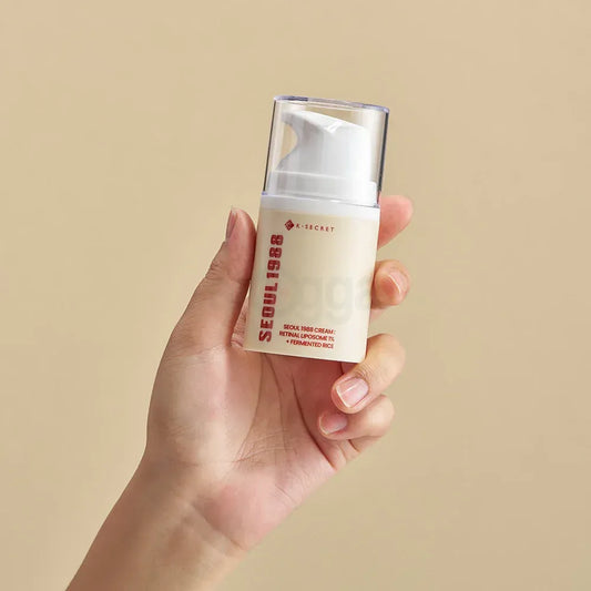 K-Secret Seoul 1988 Cream: Retinol Liposome1% + Fermented Rice 50ml