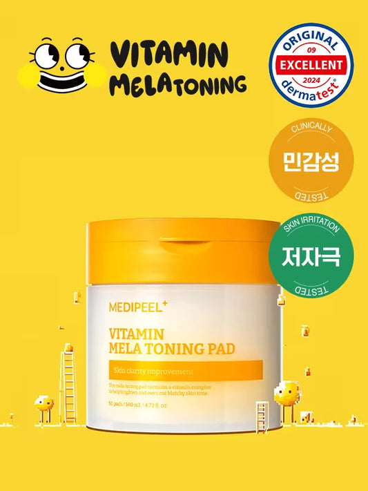MEDI-PEEL Vitamin Mela Toning Pad 2.0 (140ml / 50 Pads)