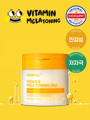 MEDI-PEEL Vitamin Mela Toning Pad 2.0 (140ml / 50 Pads)