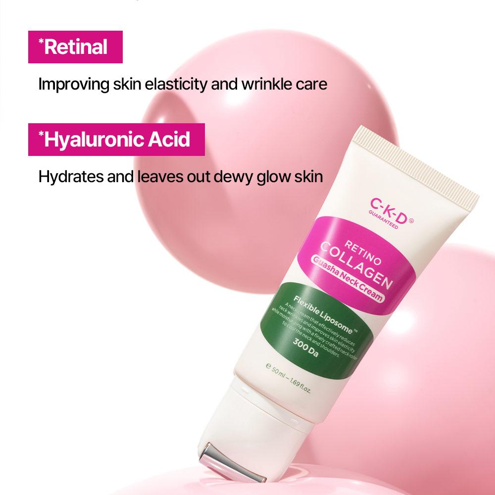 CKD Retino Collagen Gua Sha Neck Wrinkle Cream 50ml