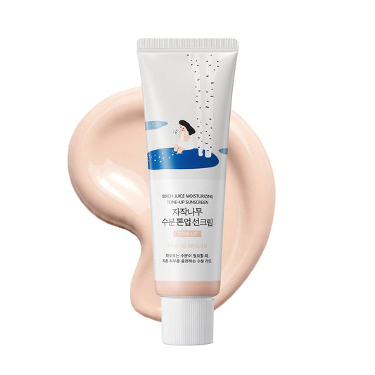 ROUND LAB Birch Juice Moisturizing Tone-Up Sunscreen 50ml – product packaging – Korean skincare in Pakistan
