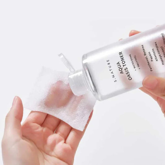 S.NATURE Aqua Oasis Toner 300ml - Hydrating Face Toner for Glowing Skin