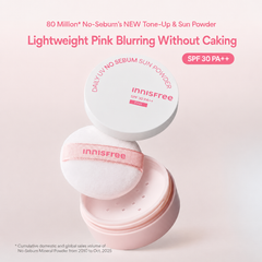innisfree Daily UV No Sebum Sun Powder Pink SPF 30 PA++
