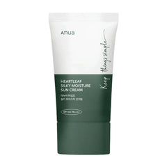 Anua Heartleaf Silky Moisture Mild Sunscreen SPF50+ PA++++