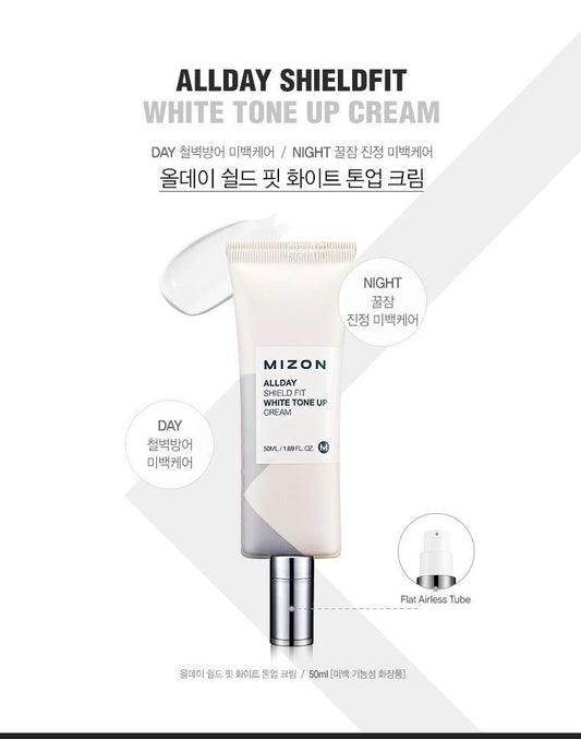 MIZON All Day Shield Fit White Tone Up Cream 50ml
