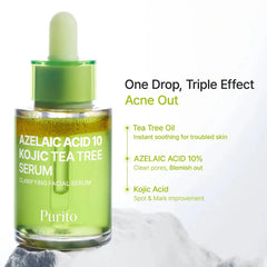 Purito Azelaic Acid 10 Kojic Tea Tree Serum 30ml