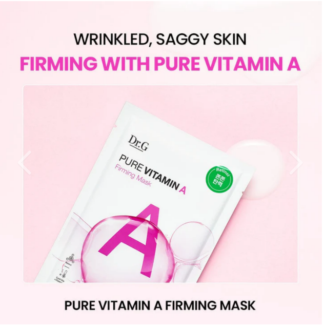 DR.G PURE VITAMIN A FIRMING MASK