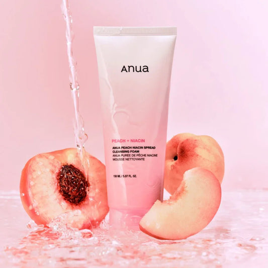 Anua Peach Niacin Spread Cleansing Foam (150ml) (From Korea)
