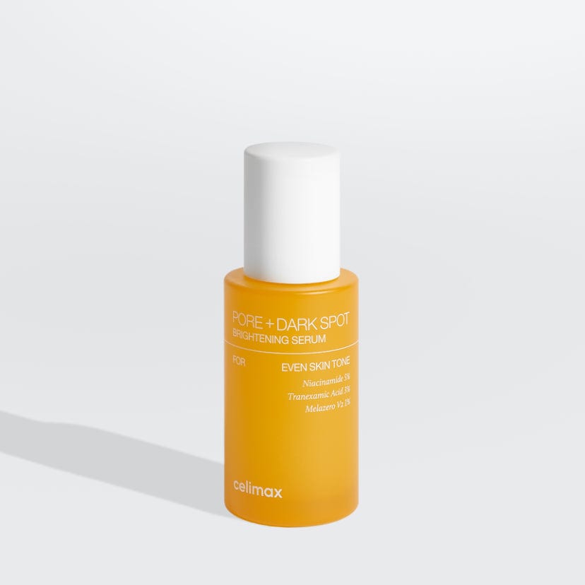 Celimax Pore+Dark Spot Brightening Serum 30ml pump bottle — authentic Korean niacinamide and tranexamic acid serum available in Pakistan