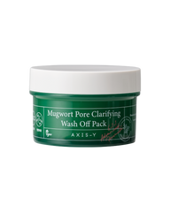 AXIS-Y Mugwort Pore Clarifying Wash Off Pack 100ml – product packaging – Korean skincare in Pakistan