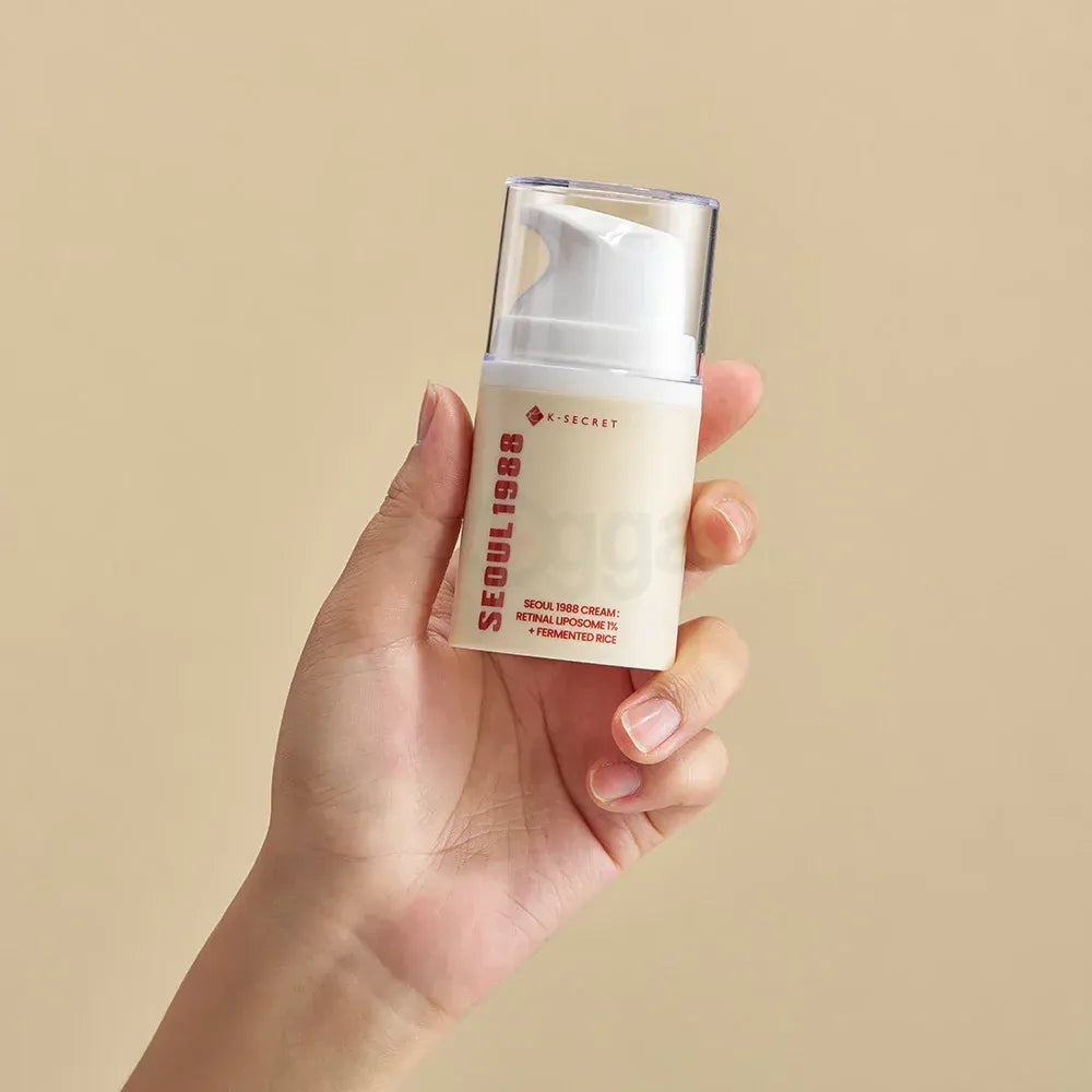 K-Secret Seoul 1988 Cream: Retinol Liposome1% + Fermented Rice 50ml