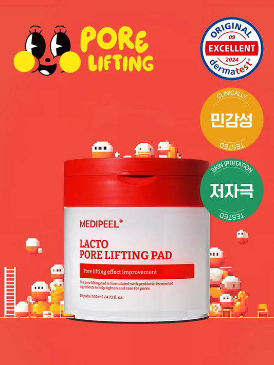 MEDI-PEEL Red Lacto Pore Lifting Pad 2.0 (50 Pads / 140ml)