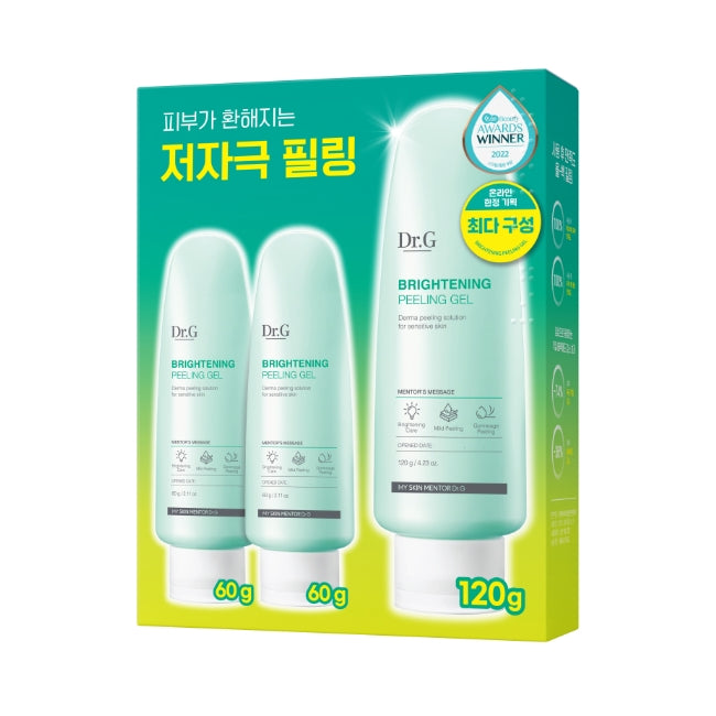 Dr. G Brightening Peeling Gel 120g , 60g