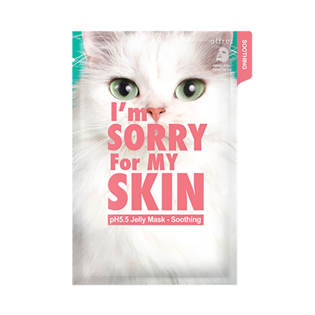 I'm sorry for my skin Ph 5.5Jelly mask- soothing(10 piece)