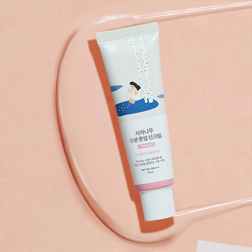 ROUND LAB Birch Juice Moisturizing Tone-Up Sunscreen SPF50+ PA++++ 50ml – product tube – Korean skincare in Pakistan