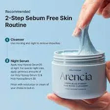 Arencia- Fresh Royal Blue Hyssop cleanser